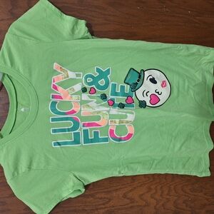 Green Kids Graphic Tee